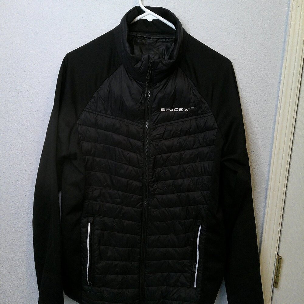 Space X company jacket puffer tech mens large rare